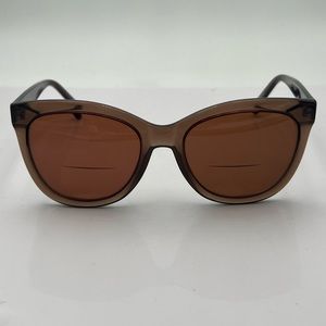 Vintage SC 102 Brown Oval Cat Eye Sunglasses Frames